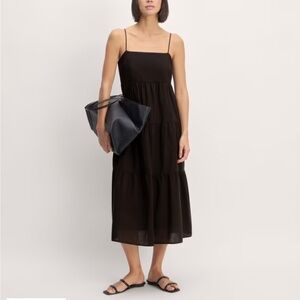 Everlane Gauze Tiered Dress